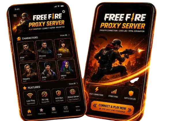 what is Free fire proxy server
